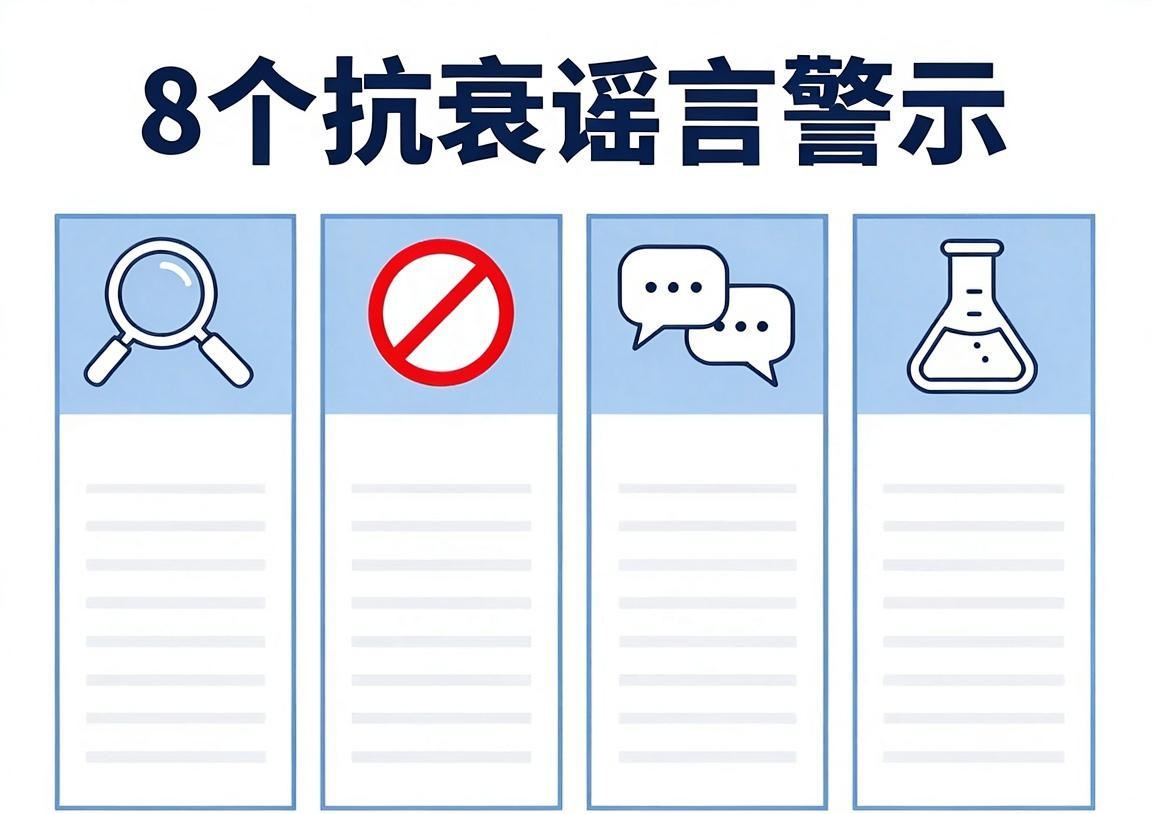 这8个抗衰谣言，你可能全信了（第3个害人不浅）